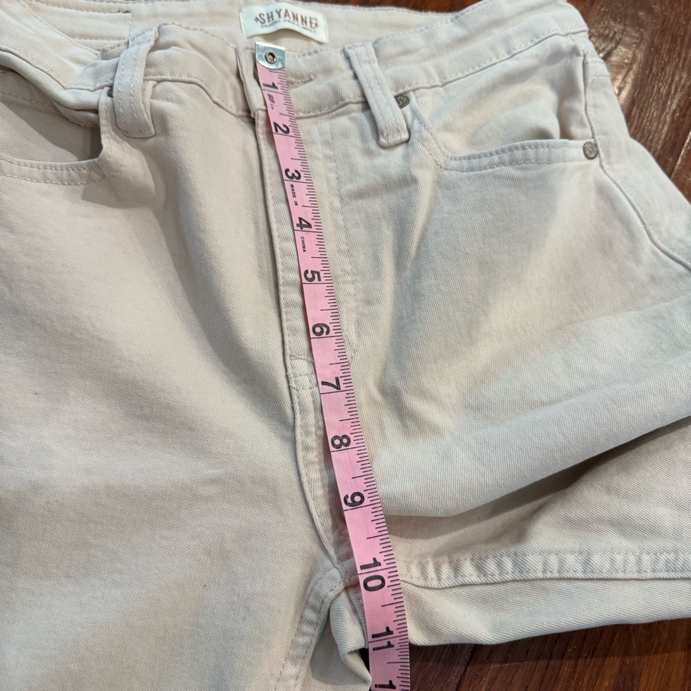 Shyanne Cream Flare Jeans - Picture 5 of 12